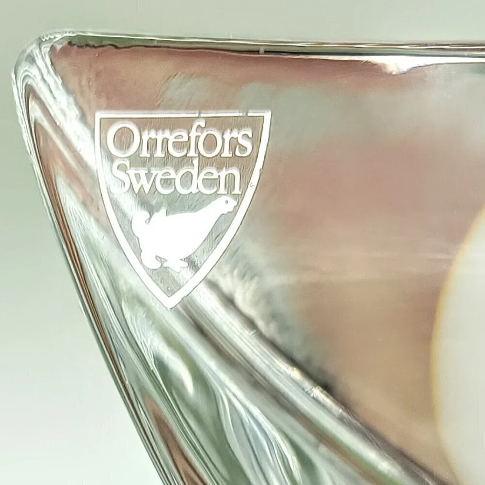 Orrefors Martti Rytkonen Votive Candle Holder